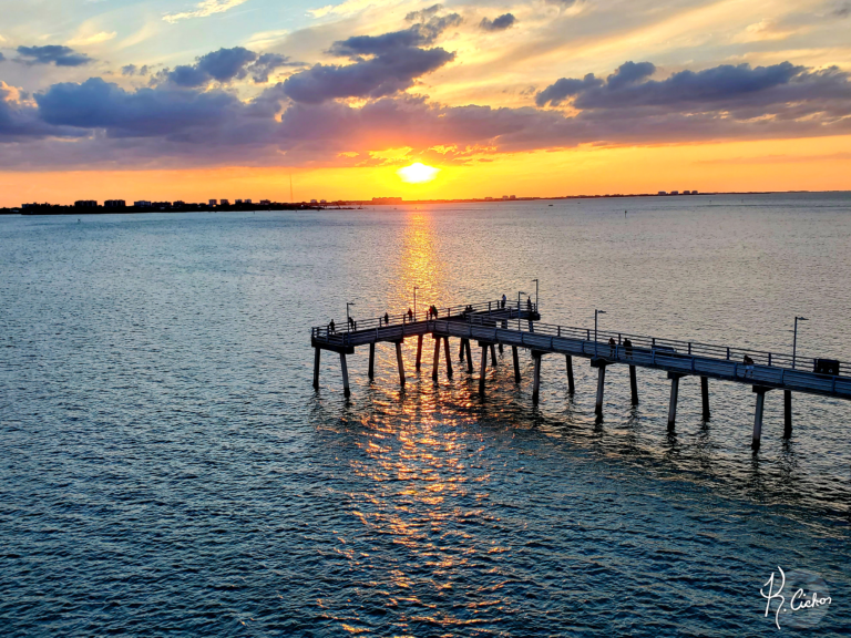 PIER INTO THE SUN