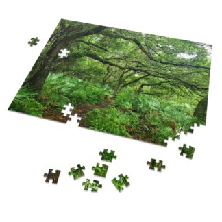 Woodland Trail Jigsaw Puzzle with Tin