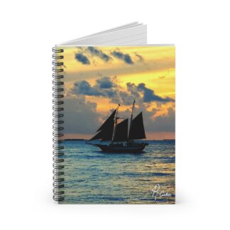 Sailor's Delight Ruled Spiral Notebook