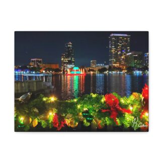 Yuletide Reflections Canvas Print