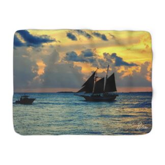Sailor's Delight Sherpa Fleece Blanket