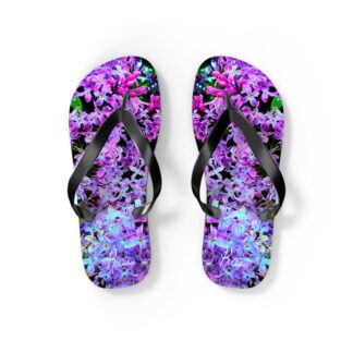Lilac Dreams Flip Flops